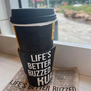 Large Killer Bee, medium roast. Delicious.