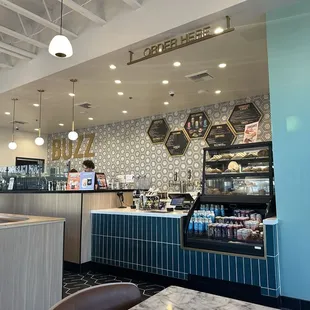 The coffee bar, beautiful