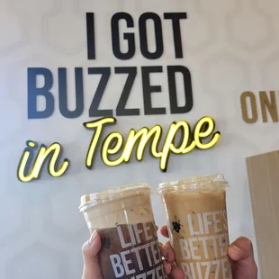 I got buzzed in Tempe!