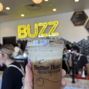 The cinnamon cold brew was delicious!