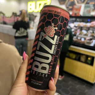 Buzz energy drink!