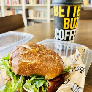 Better Buzz Breakfast with Pumpkin Chai Latte (dirty)