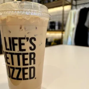 Iced Carmel Vanilla Latte - Lrg Size