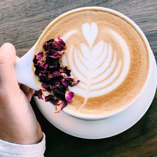 Rose Water Latte (12oz)