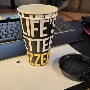 "Buzzed" coffee...