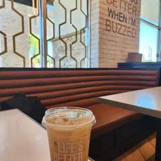 Mint Infused Iced Coffee