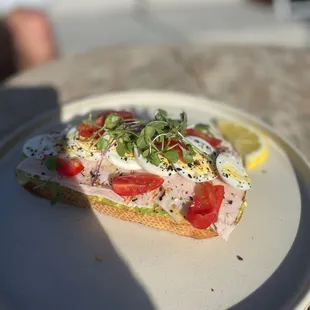 Better Days Avo with turkey and egg