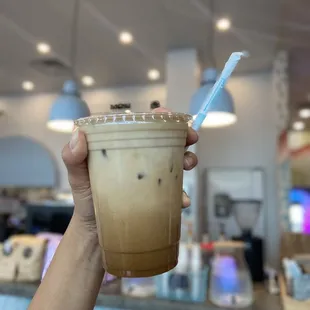 Banana Bread Latte - 16oz Iced