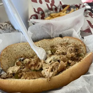 Chicken Cheesesteak a la Carte