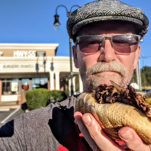 Lonny (@donutduster) at HWY55 with Jalapeno Cheesesteak.