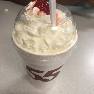 Butterfinger milkshake