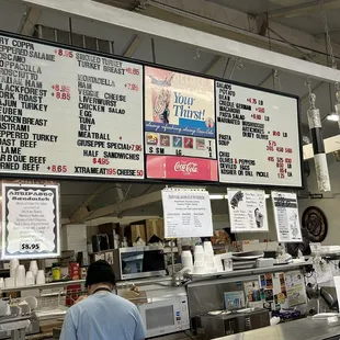menus and prices
