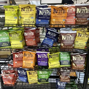 a rack of chips