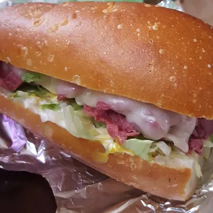 Corned beef on sourdough
