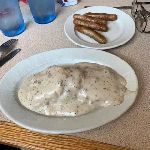 1/2 order of biscuits and gravy