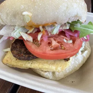 TLT Vegan Breakfast Sandwich