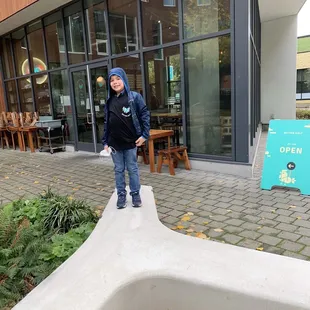 My son sporting his new Better Half tee.