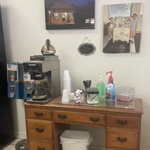 Coffee station