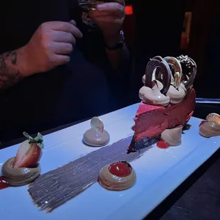 Red Velvet Between My Red Velvet Sheets Cheesecake