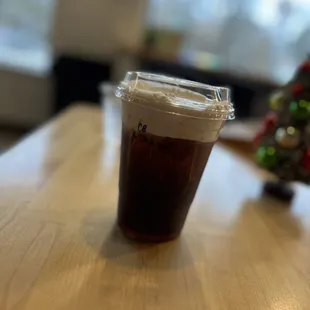 Cold Brew with sweet cold foam
