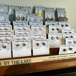 Cute earrings from By The Lake