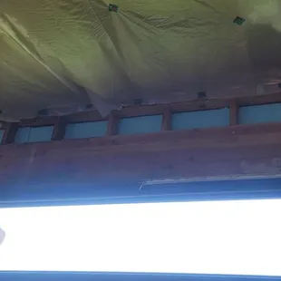 Damage contained and wet/dangerous debris removed even as the line of storms continued.