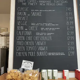 Menu page 1