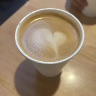 Plain latte with Pat milk