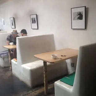 they just have 3 booths
