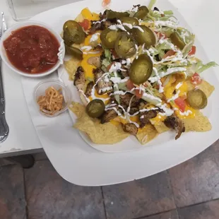 Jerk nachos