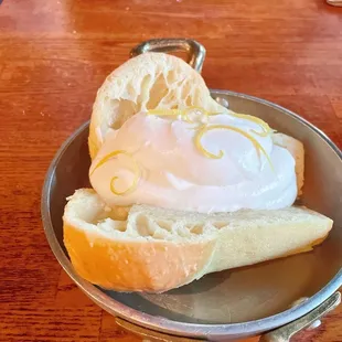 Closer look at the Baba Napoletano $9.00