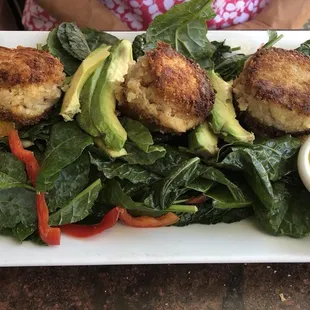 Crab Cake Salad