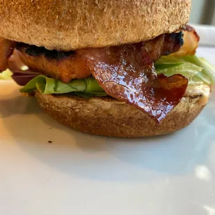 Salmon BLT