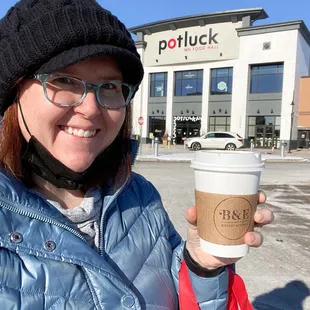 Betty and earls located on first floor inside potluck mn food hall