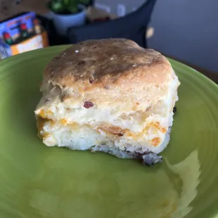 Bacon cheddar, reheated