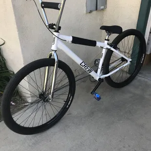 Bmx bike, city grounds Irvine ca