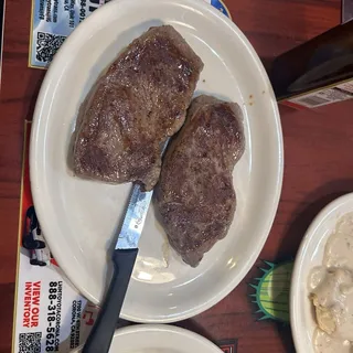 8 oz. Top Sirloin Steak & Eggs