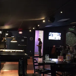 billiards and pool tables