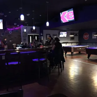 billiards and pool tables