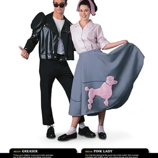 50;s costumes and accessories