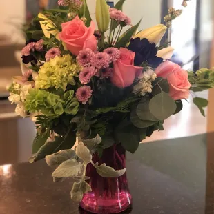 Betty Lou's flower arrangement