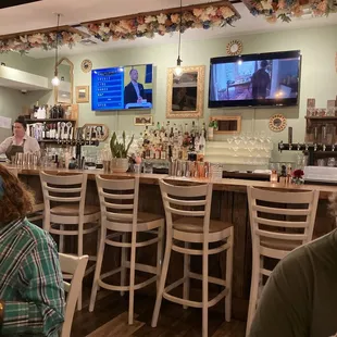 interior, sushi and sashimi