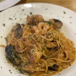 Linguine with Seafood