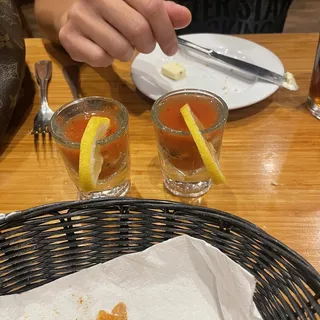 West Coast Oyster Shooter