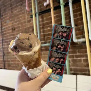 Dirt and worms on top and burnt ends on the bottom!