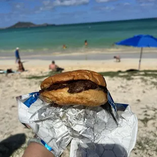 This is Bettys Burger. Photo doesn't do it justice.