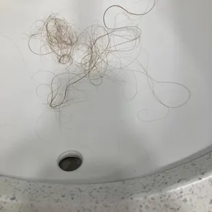Chunks of hair