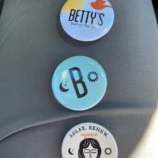 Pins to take home