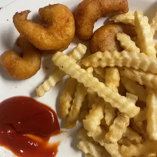 shrimp &amp; fries