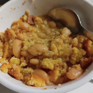 Beans and ham